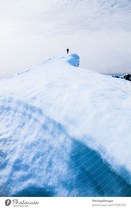 Mount Ngauruhoe Adventure Far-off places Freedom Winter Snow Mountain Hiking Climbing Mountaineering Human being Masculine Young man Youth (Young adults) 1