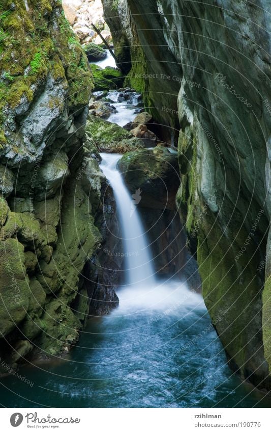 waterfall Environment Nature Landscape Elements Water Rock Canyon Brook River Waterfall Moody Happy Power Romance Areuse champ-du-moulin Narrow gorges de