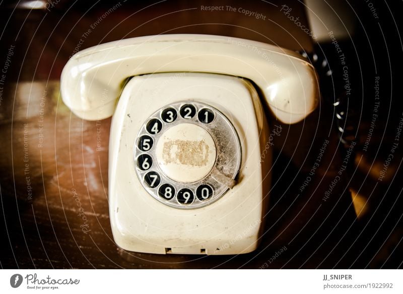 Vintage telephone Lamp Office Business To talk Telephone Technology Wood Digits and numbers Line Old Communicate To call someone (telephone) Dirty Retro Brown