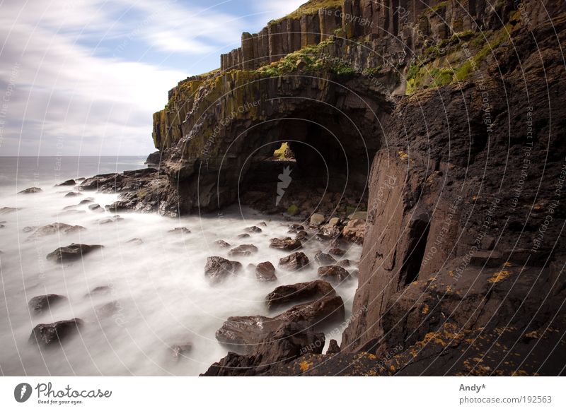 The Carsaig arches Leisure and hobbies Vacation & Travel Tourism Far-off places Summer Summer vacation Ocean Island Scotland Ilse of Mull Nature Landscape