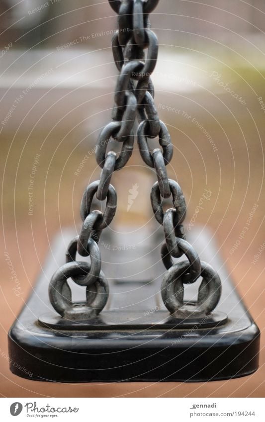 My Happy Place Joy Playing To swing Swing Playground Calm Infancy Childhood memory Colour photo Exterior shot Deserted Day Shallow depth of field