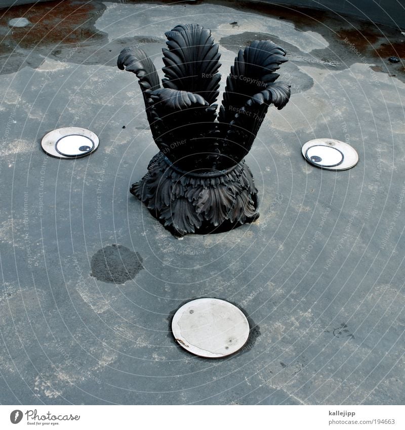 at the fountain outside the gates... Human being Androgynous Eyes Nose Mouth 1 Art Sculpture Nature Plant Leaf Foliage plant Park Culture Well Fountain Comic