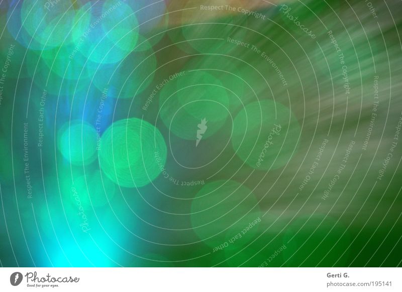 light appearance Energy industry Lamplight Illuminate Point of light Turquoise Multicoloured Beam of light Green Radial Colour photo Interior shot Deserted