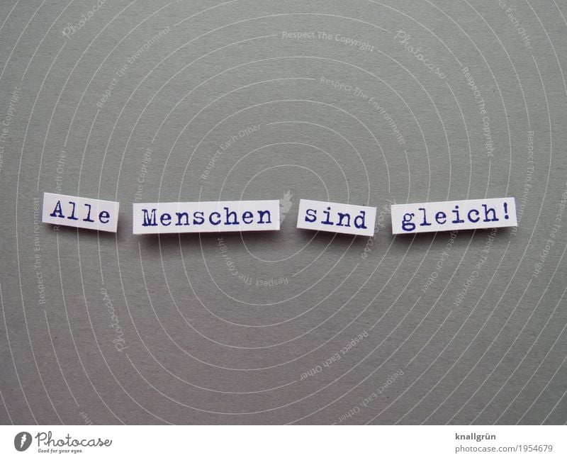 All people are equal! Characters Signs and labeling Communicate Sharp-edged Gray Black White Emotions Moody Acceptance Sympathy Together Peaceful Humanity