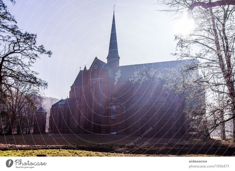 cathedrals bath doberan Germany Deserted Church Tourist Attraction Landmark Contentment Calm Hope Belief Humble Colour photo Exterior shot Day Sunbeam