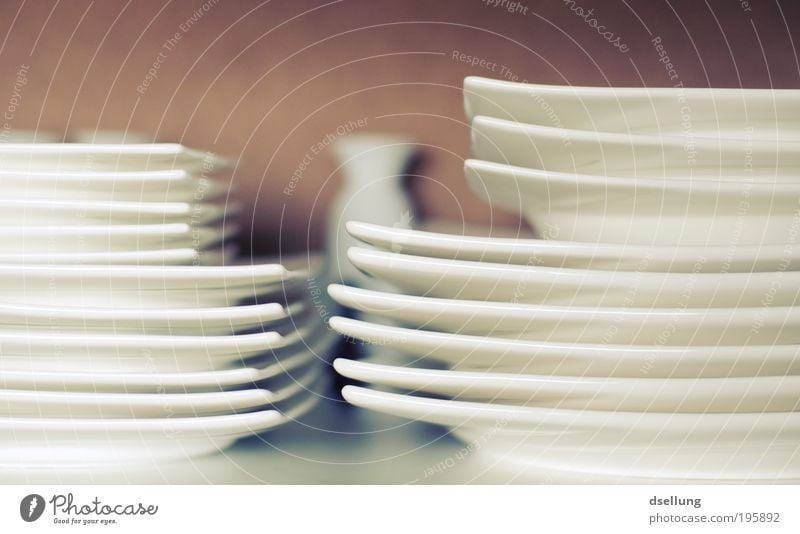 Just ordinary Nutrition Lunch To have a coffee Dinner Crockery Plate Clean White Arrangement Colour photo Interior shot Close-up Deserted Day Shadow Contrast