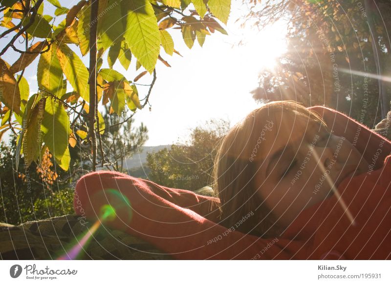 spanischer Herbst - dreaming away.. Exotic Happy Harmonious Relaxation Calm Meditation Vacation & Travel Camping Summer vacation Garden Feminine Young woman