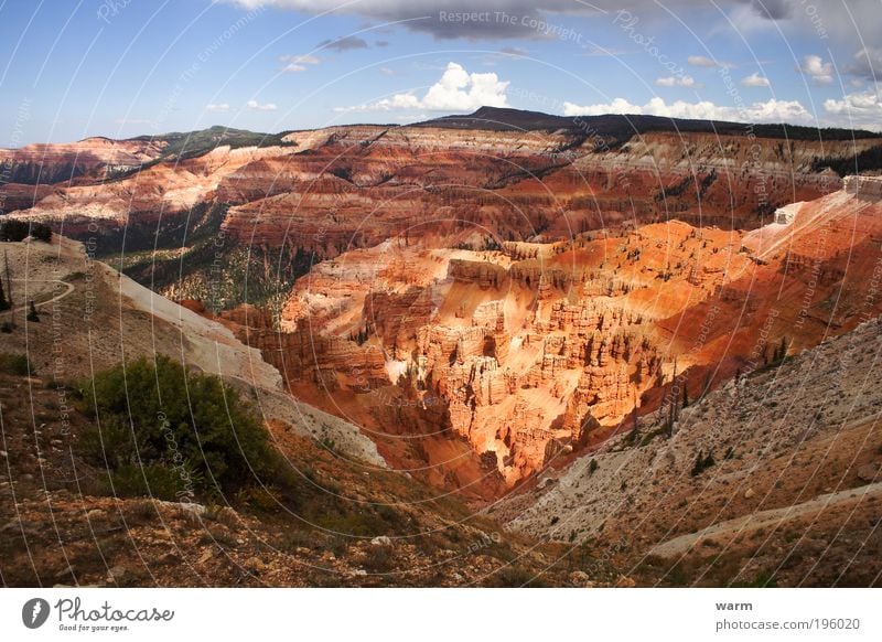 cedar breaks Environment Nature Landscape Earth Sky Clouds Sunlight Canyon Wanderlust Calm Colour photo Exterior shot Deserted Day Light Shadow Contrast