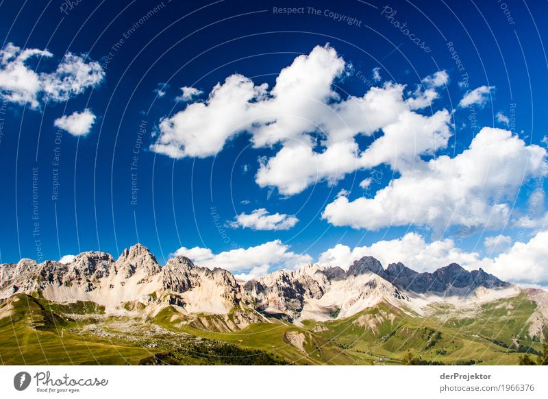 Clouds and shadows in the Dolomites IV Central perspective Deep depth of field Sunbeam Sunlight Light (Natural Phenomenon) Silhouette Contrast Shadow Day