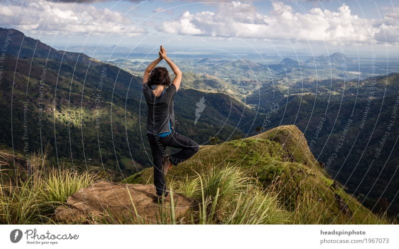 Yoga at Little Adam's Peak, Ella, Sri Lanka Lifestyle Joy Happy Healthy Healthy Eating Athletic Fitness Harmonious Well-being Relaxation Meditation