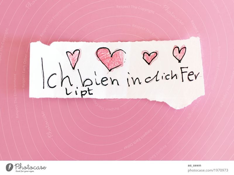 spring fever School Girl Paper Piece of paper Love Write Uniqueness Cute Feminine Pink White Emotions Joie de vivre (Vitality) Spring fever Sympathy Infatuation