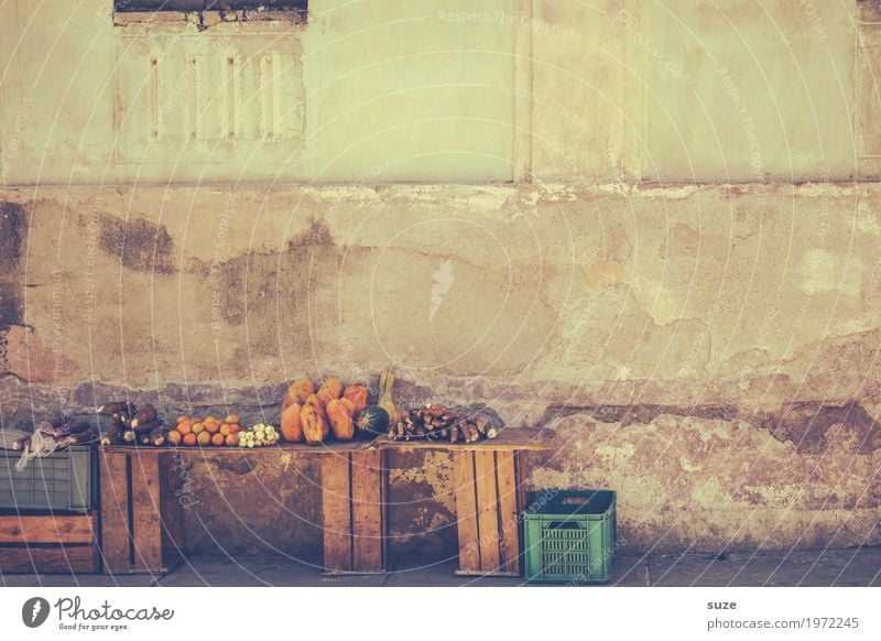 vegetable stall Food Vegetable Organic produce Vegetarian diet Culture Warmth Outskirts Old town Facade Poverty Simple Cheap Natural Decline Past Transience