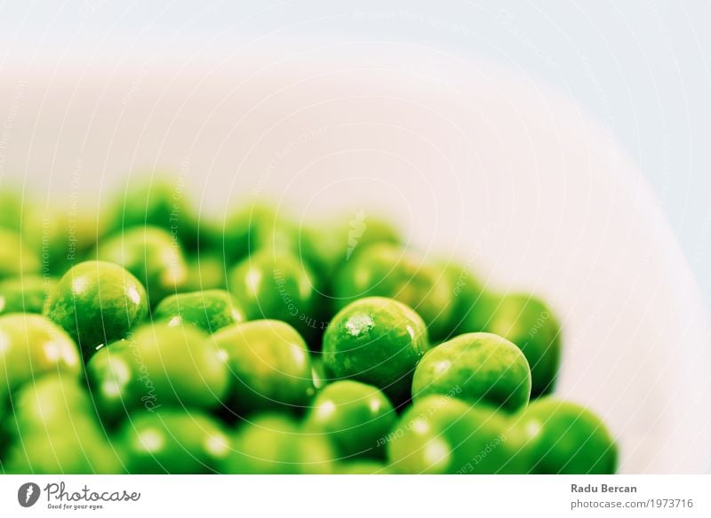 Fresh Green Peas In White Bowl On Turquoise Table Food Vegetable Nutrition Eating Organic produce Vegetarian diet Diet Plant Wood To feed Feeding Simple Healthy