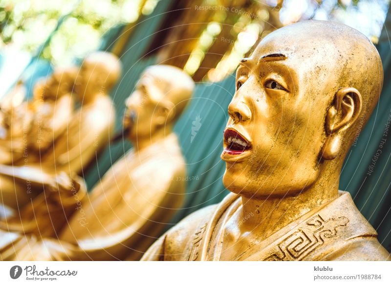 1000 Buddhas Temple in Hong Kong. Beautiful Face Vacation & Travel Tourism Decoration Art Culture Architecture Monument Street Lanes & trails Exceptional Bright