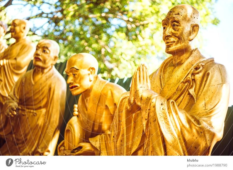 1000 Buddhas Temple in Hong Kong. Beautiful Face Vacation & Travel Tourism Decoration Art Culture Architecture Monument Street Lanes & trails Exceptional Bright