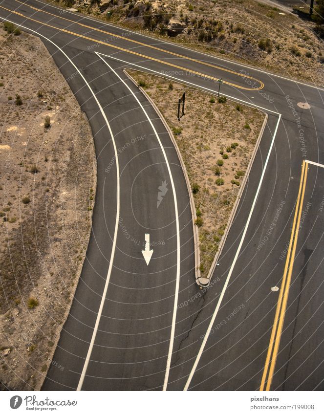 this way!!! Expedition Summer Aviation Environment Landscape Tree Grass Bushes Hill Rock Desert Deserted Manmade structures Transport Traffic infrastructure