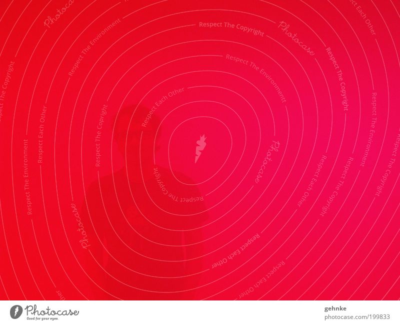 red mist Design Interior design Room Human being Masculine Adults Fog Red Colour photo Interior shot Experimental Abstract Artificial light Light