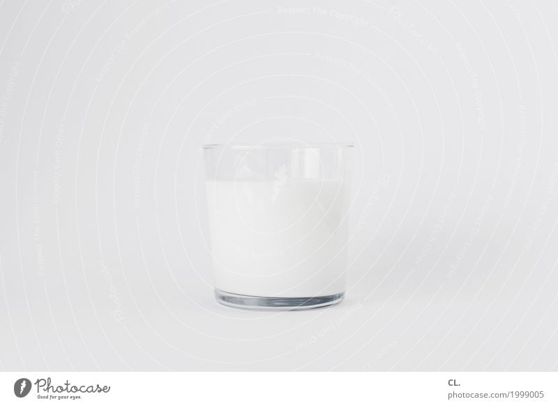 milk Diet Fasting Beverage Drinking Cold drink Milk Glass Esthetic Healthy Delicious White Pure Subdued colour Interior shot Studio shot Close-up Deserted