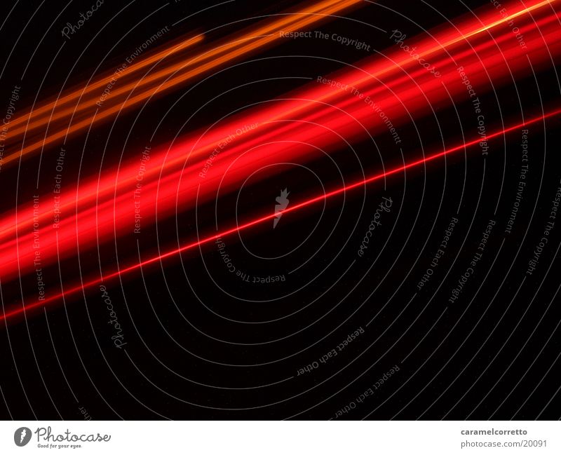 on the road again 04 Night Red Long exposure Highway Light Strip of light Speed Transport