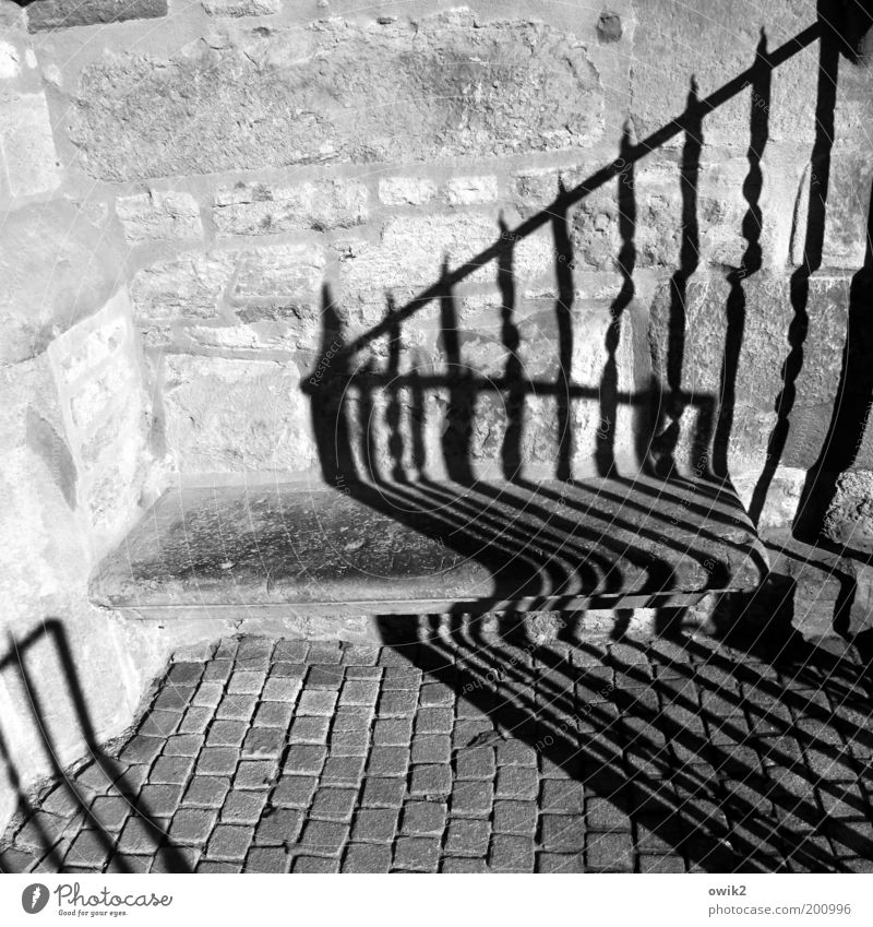 At the old church Sangerhausen Harz Germany Church Manmade structures Building Architecture Entrance Wall (barrier) Wall (building) Facade Portal Bench