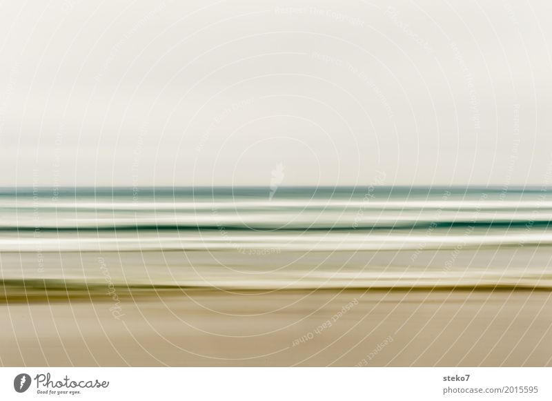 wave-coloured Waves Coast Ocean Pacific Ocean Great Ocean Road Yellow Gray Green Esthetic Relaxation Horizon Calm Blaze of colour Undulation Wavy line