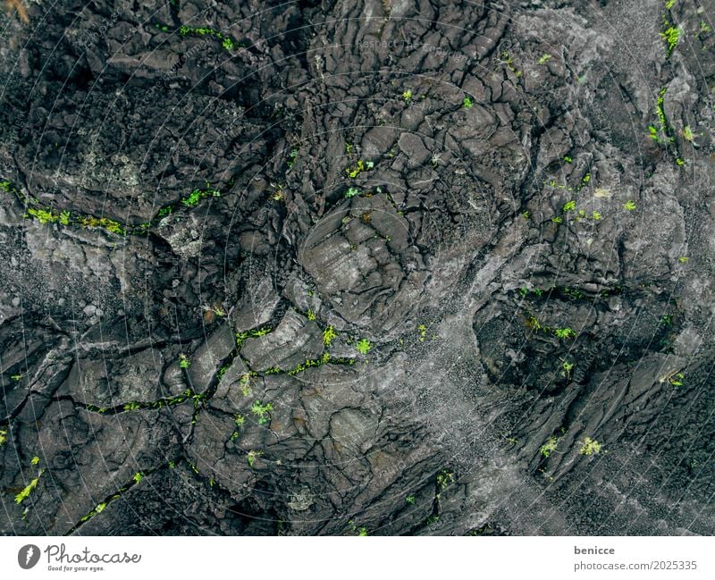 Batur Bali Volcano ash Aerial photograph Bird's-eye view drone Black Earth Lava Lanes & trails Asia Bali Nature Landscape Deserted Uninhabited Indonesia