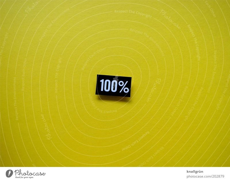 100% Sign Characters Digits and numbers Percent sign Dependability Conscientiously Accuracy Precision Pure hundred percent Colour photo Studio shot Close-up