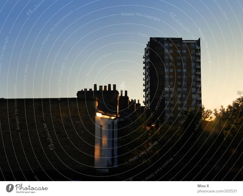 somewhere between Tottenham Hale and Hackney Downs. Town Capital city Outskirts House (Residential Structure) High-rise Old London Colour photo Exterior shot