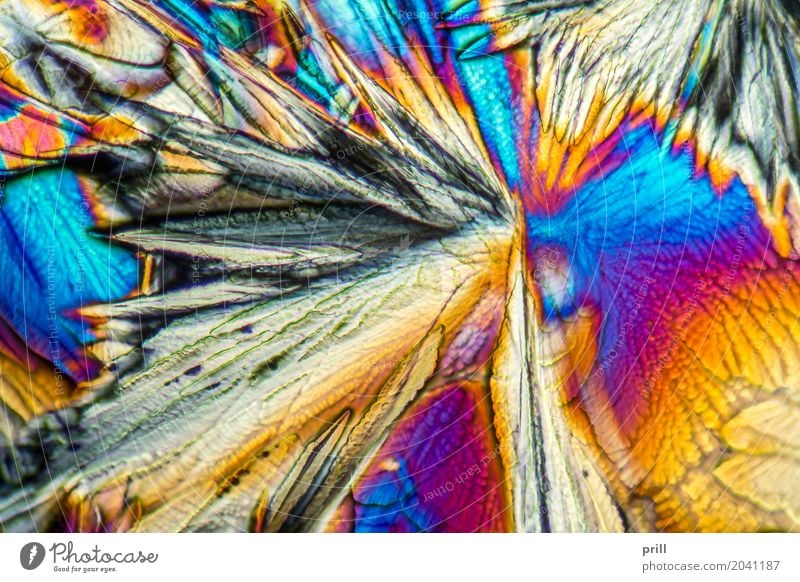 microscopic galactose crystals Science & Research Nature Exceptional d-galactose Sugar microcrystalline Crystal semitransparent transmitted Artificial Minerals