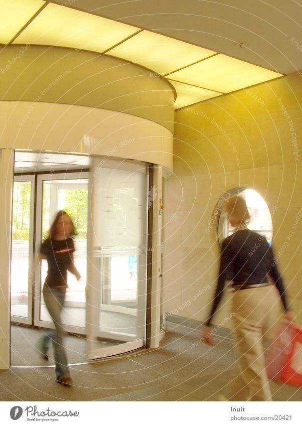 Come & Go Revolving door Entrance Way out Architecture Raphaels Hospital