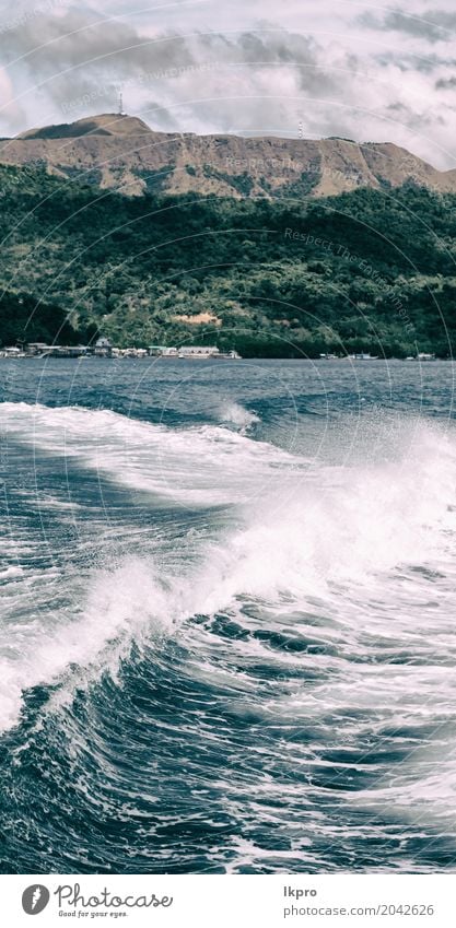 view from boat and the pacific ocean mountain background Luxury Joy Beautiful Vacation & Travel Trip Cruise Summer Beach Ocean Mountain Nature Landscape Sky