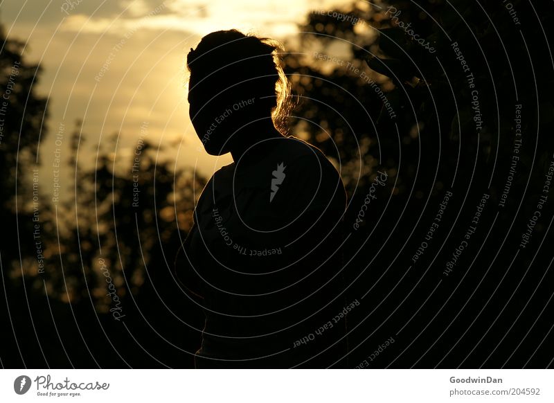 braving the sun II Human being Feminine Young woman Youth (Young adults) 1 Environment Nature Weather To enjoy Smiling Wait Exceptional Dark Beautiful Warmth