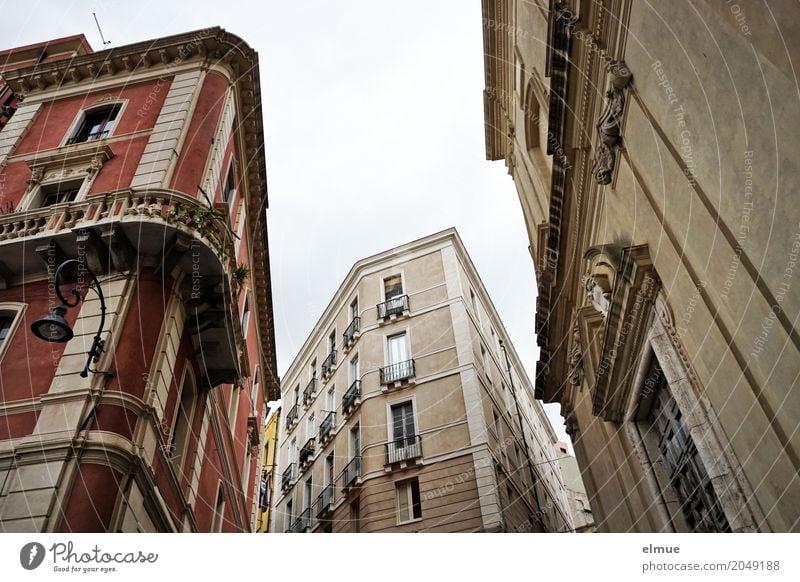 common talk gagliari Sardinia Capital city Old town House (Residential Structure) Architecture Facade Window Elegant Gigantic Historic Uniqueness