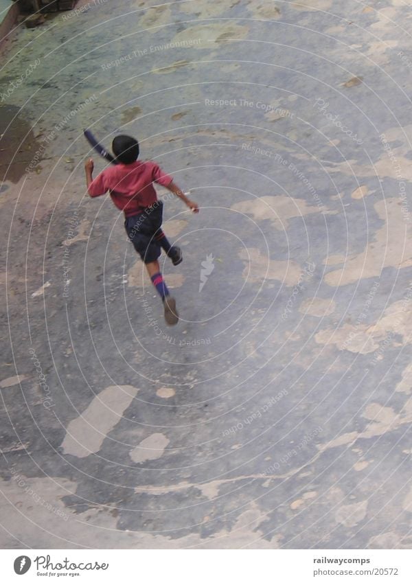 Juhui, the school is over... Break Jump India Delhi Human being School Student School uniform cravatte Running Walking