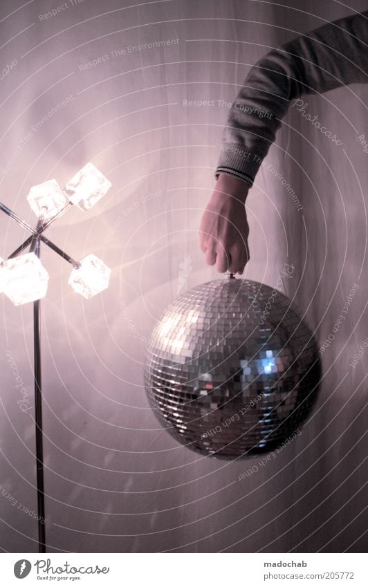 DiscoTorrero Lifestyle Elegant Style Design Night life Entertainment Party Event Music Disco ball Feasts & Celebrations Arm Joie de vivre (Vitality)