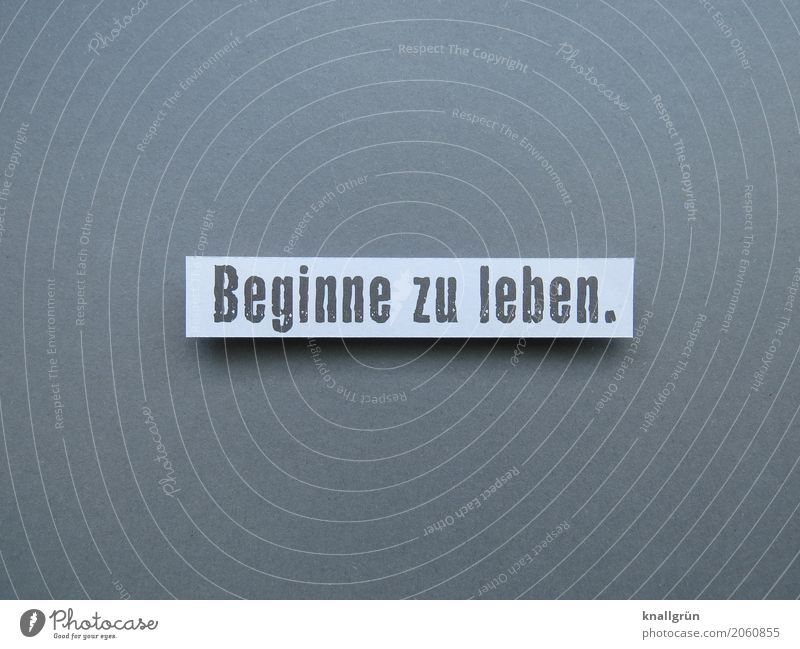 Start living. Characters Signs and labeling Communicate Sharp-edged Gray White Emotions Moody Joie de vivre (Vitality) Responsibility Attentive Life Curiosity