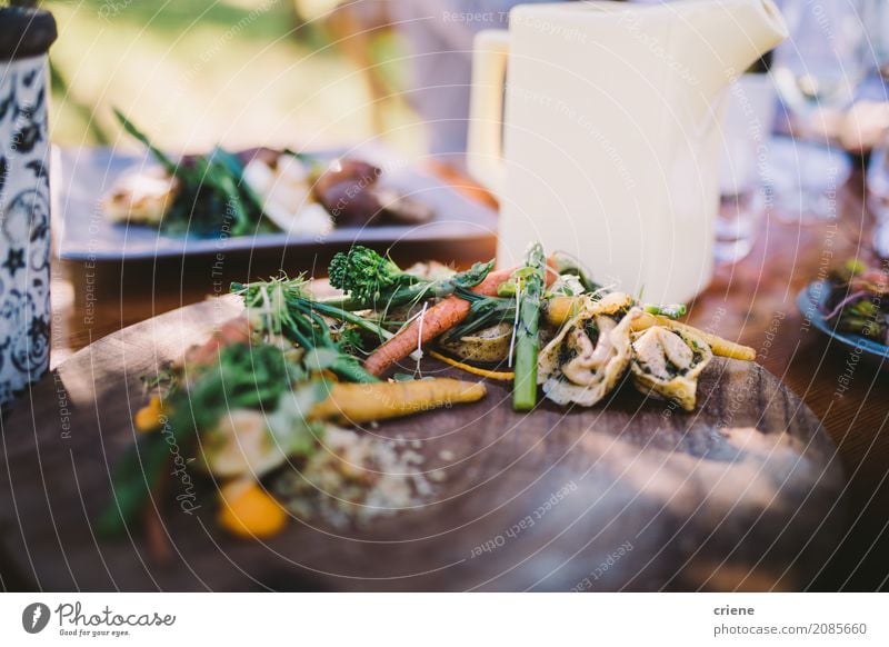 Close-up of healthy dish in restaurant Food Vegetable Lettuce Salad Nutrition Eating Dinner Diet Plate Healthy Eating Restaurant Appetite Dish picnic Broccoli