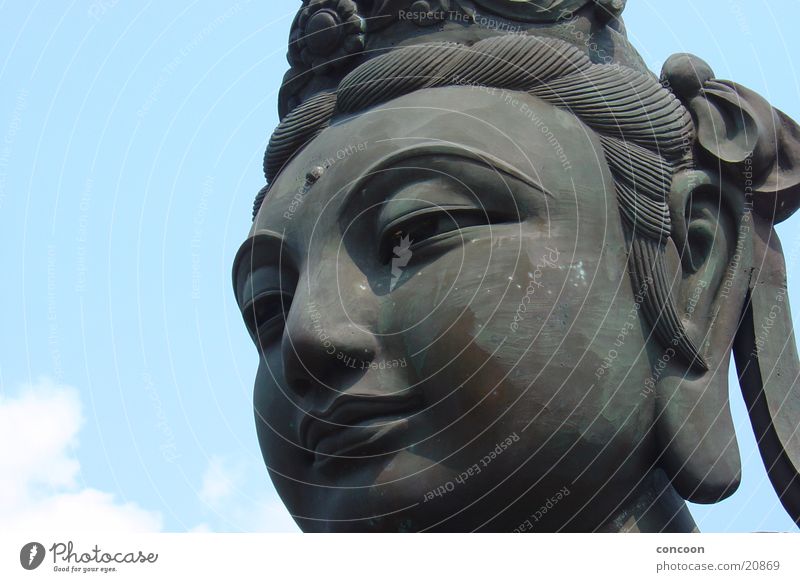 Ngong Ping Statue Large Hongkong China Los Angeles Buddha Monastery Polish lantau