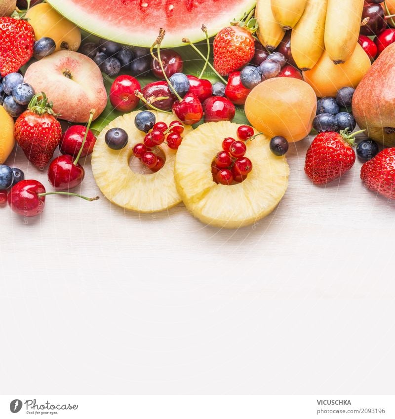 Summer fruit and berries Food Fruit Apple Dessert Nutrition Organic produce Vegetarian diet Diet Juice Style Design Healthy Healthy Eating Life