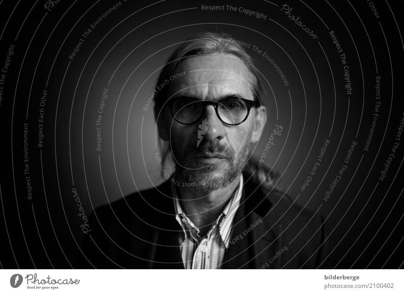 portrait Lifestyle Photographer Man Adults Hair and hairstyles Face Eyes Art Artist Eyeglasses Emotions 35mm Selfie Portrait photograph Black & white photo