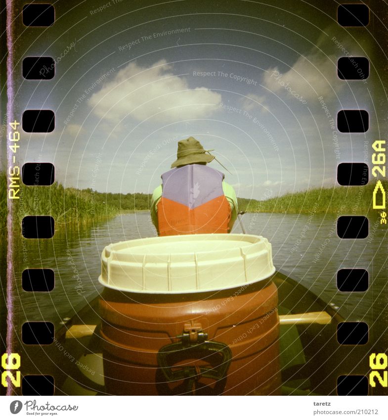 enjoy the silence Environment Nature Landscape Plant Adventure Sprocket holes (film) Common Reed Calm Canoe Canoe trip Müritz Lake Nature reserve Wild