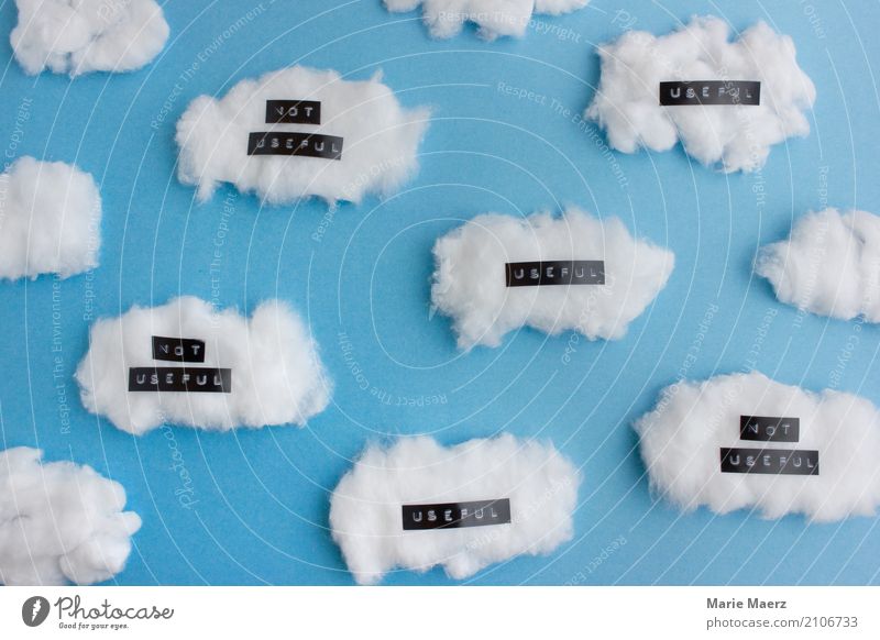 Label your thoughts Lifestyle Joy Clouds Think Discover Sit Exceptional Happiness Original Blue Attentive Serene Patient Self Control Sadness Concern Exhaustion