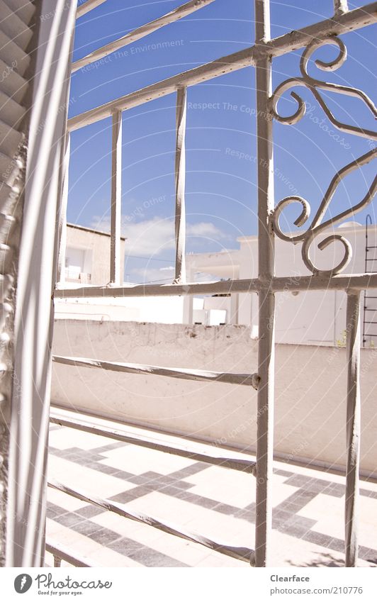 Oriental backyard Small Town Hut Wall (barrier) Wall (building) Window Looking Living or residing Good Warmth Blue White Colour photo Interior shot Deserted