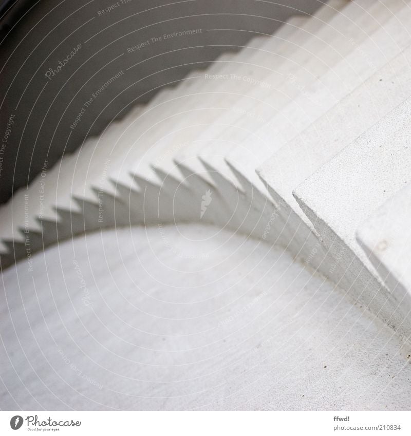 PC Userreff Ffm]: Downwards Architecture Stairs Concrete Above White Curiosity Beginning Expectation Future Ambiguous Colour photo Subdued colour Exterior shot