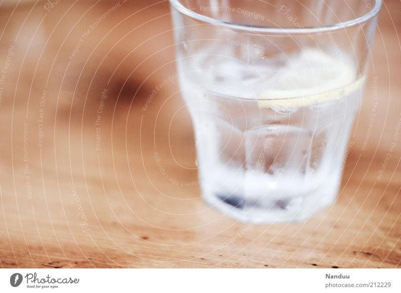 500 - first time a drink Beverage Cold drink Drinking water Spirits Glass Fresh Condensation Tabletop Wood Refreshment Tumbler Chilled Slice of lemon 1