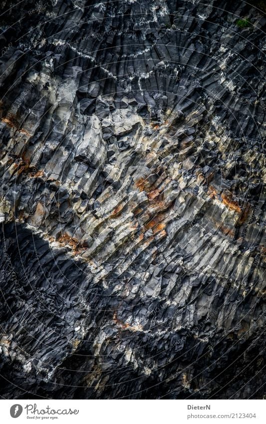 ossified Rock Brown Gray Black White Iceland Lava Tufa Elements Basalt Structures and shapes Colour photo Subdued colour Exterior shot Deserted Day Light Shadow