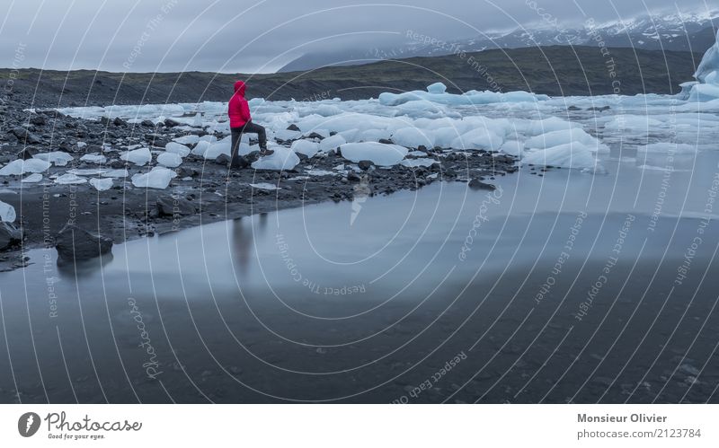 Jökulsárlón Glacier Lagoon, Iceland Nature Landscape Climate Frost Waves Coast Travel photography Iceberg glacier lagoon Colour photo Exterior shot