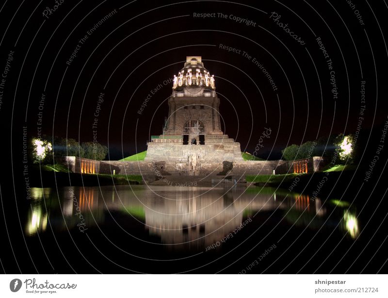 Leipzig Monument to the Battle of the Nations Art Culture Saxony Downtown Manmade structures Building Architecture Tourist Attraction Landmark