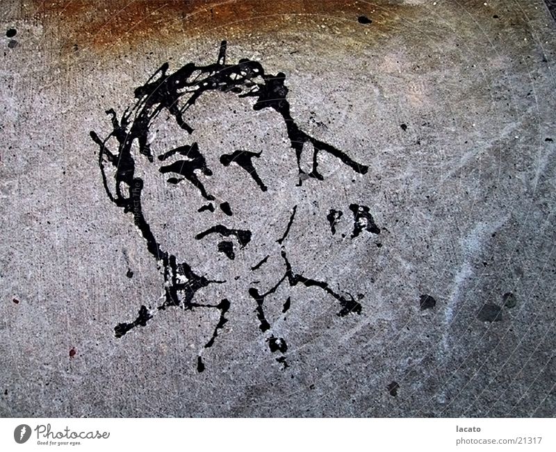 street art Art Photographic technology Image Street graffiti Face