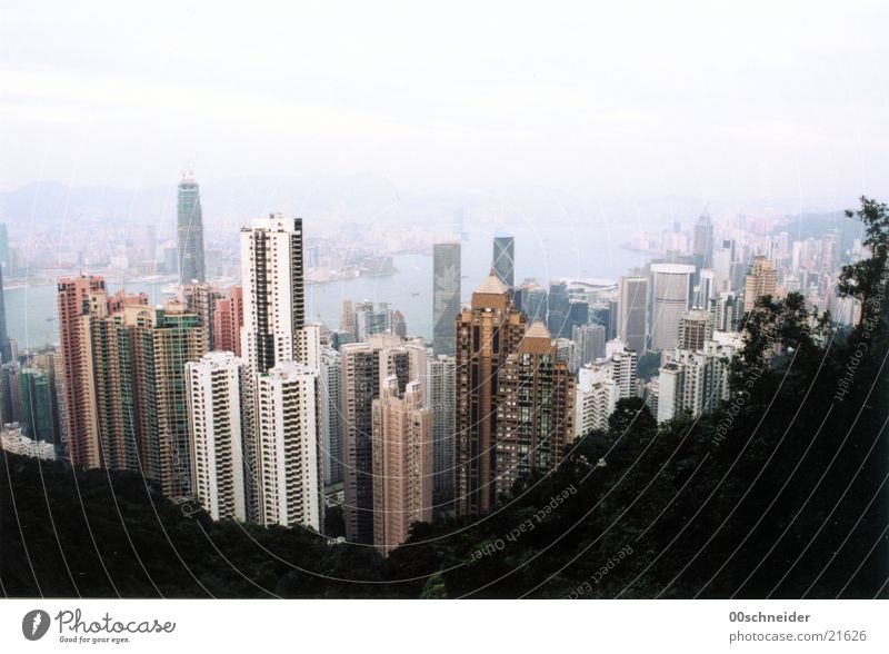 Hong Kong by day Hongkong High-rise House (Residential Structure) Architecture Skyline Water Town